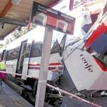 El tercer accidente de tren en un mes deja 10 heridos