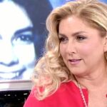 Romina Power, ayer, en el programa «Sálvame Deluxe»