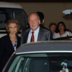 Los reyes Juan Carlos y Sofía