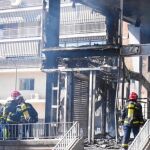 Un piso del barrio de Salamanca y un local de Retiro calcinados
