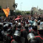 La violencia irrumpe en la campaña electoral egipcia