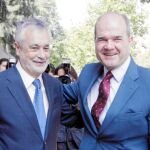 Manuel Chaves y José Antonio Griñán, en una imagen de archivo