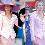 A la izda., el 4 de octubre pasado. A la dcha., el mismo traje, ayer