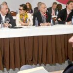 Muchos de los presentes en el Comité Nacional del PSdeG interpretaron el discurso de Blanco como de «precandidato»