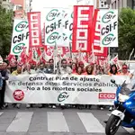 Los funcionarios tomarán hoy la calle en protesta por los recortes del Ejecutivo central