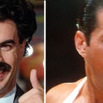 Sacha Baron y Freddie Mercury