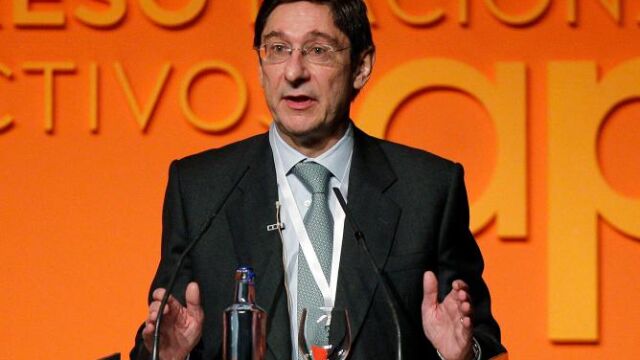 Jose Ignacio Goirigolzarri durante su ponencia en el II Congreso Nacional de Directivos