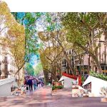 Nuevos diseños para las paradas de la Rambla