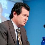 El vicepresidente y portavoz del Consell, José Císcar, tras la reunión del pleno del Gobierno valenciano