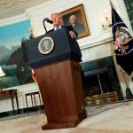 Donald Trump, en la Casa Blanca/Efe