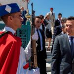 El presidente de la Junta, Juanma Moreno, en Rabat durante su primer viaje oficial al extranjero /Foto: EFE