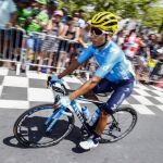 Nairo Quintana, durante la undécima etapa del Tour