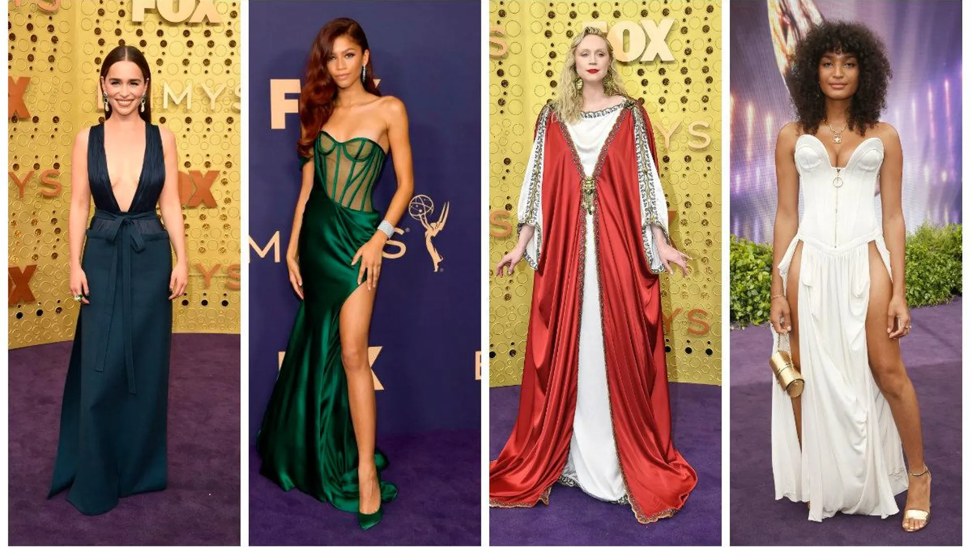 Los "looks"que destacaron en la alfombra morada de los Emmy