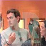 La pareja, en el interior de una tienda de cosméticos, en una imagen reciente.