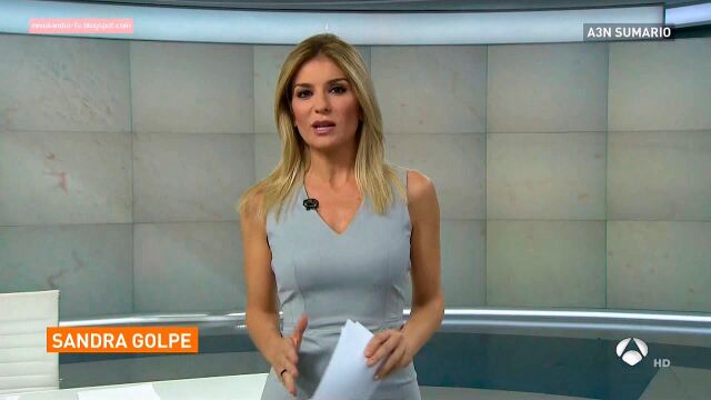 Sandra Golpe recibe dos candidaturas, una con su equipo de “Antena 3. Noticias 1” y otra como presentadora del informativo