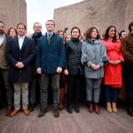 Abascal y Rivera, en la ya célebre fotografía de la manifestación de Colón