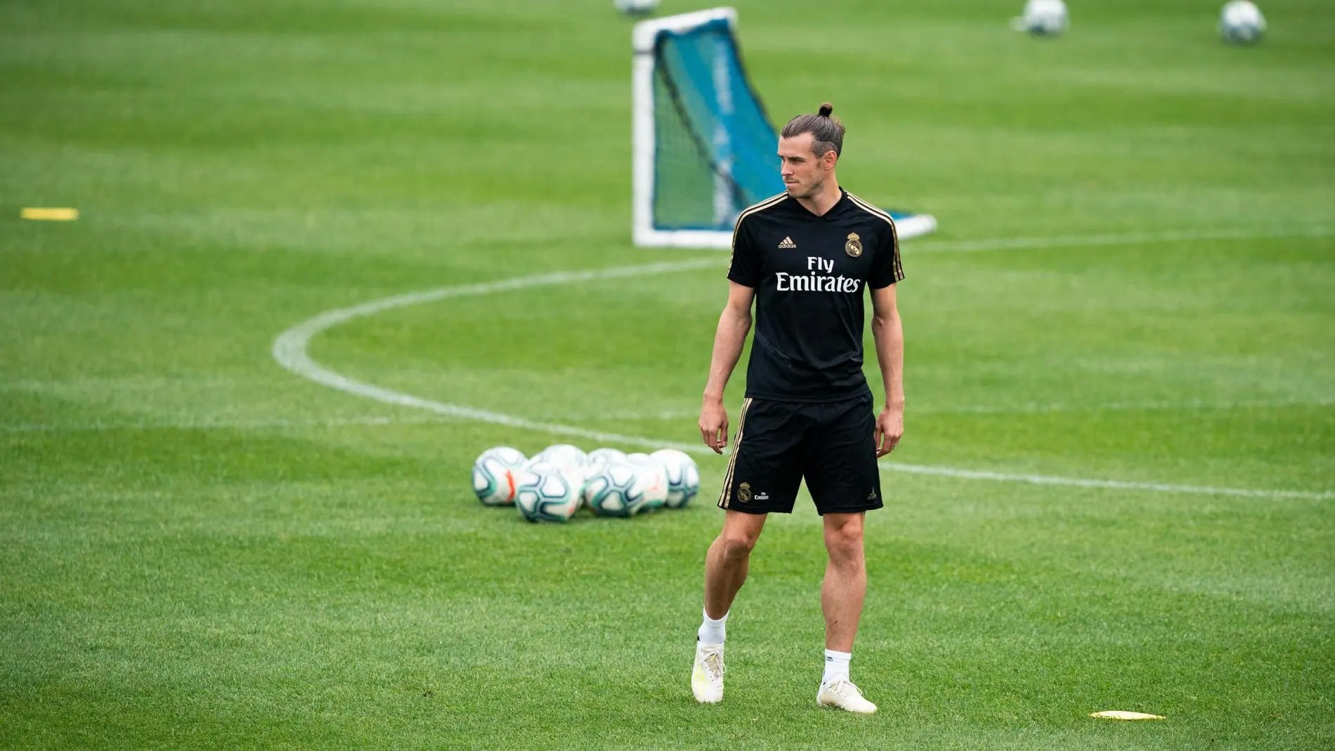 Bale durante la pretemporada con el Real Madrid