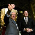 Pedro Sánchez, junto a su homólogo portugués, Antonio Costa, en una imagen de archivo