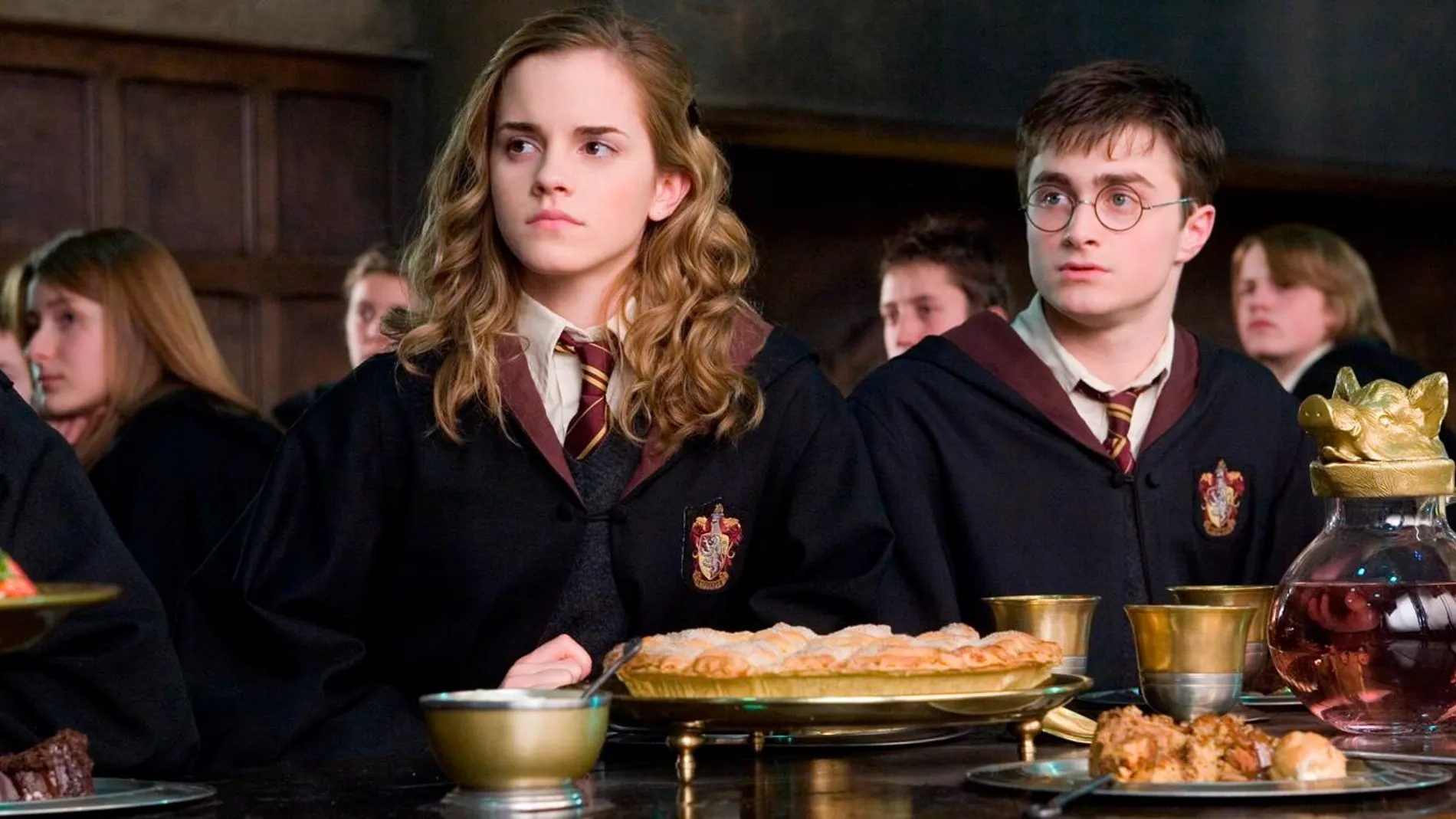 Daniel Radcliffe y Emma Watson en ‘Harry Potter y la Orden del Fénix’