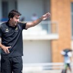 El entrenador del Real Madrid Castilla, Raúl González.