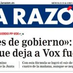 El documento que demuestra que el PP pactó con Vox ofrecer “concejalías de gobierno”