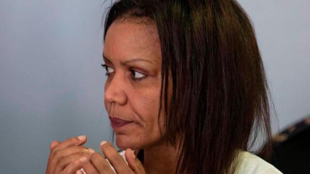 Ana Julia Quezada, durante una de las sesiones del juicio