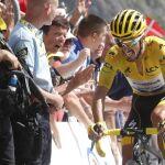 Julian Alaphilippe, en los últimos metros de ascenso al Tourmalet