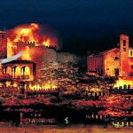 En el show de «El sueño de Toledo» la confección de los 1.200 trajes de época utilizados por los actores y actrices ha durado meses