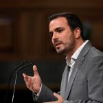 El líder de Izquierda Unida, Alberto Garzón. EFE/ Kiko Huesca