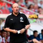 Rafa Benítez durante su etapa como entrenador del Newcastle.