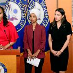 Ayanna Pressley, Ilhan Omar, Alexandria Ocasio-Cortez y Rashida Tlaib se defendieron ayer de los ataques racistas lanzados por Trump