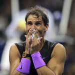 Nadal lloró justo al acabar el encuentro