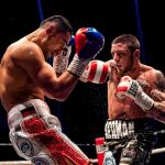 Kerman Lejarraga frente a David Avanesyan el pasado 30 de marzo