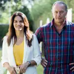 Fabiola junto a Bertín Osborne