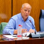 El consejero de Educación y Deporte, durante la comparecencia en comisión parlamentaria / Foto: La Razón