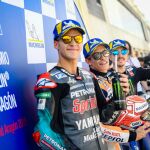 Quartararo, Márquez y Viñales, después de la Q2 de Motorland