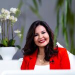 Marielys Ávila en un momento de la entrevista