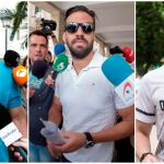 Montaje fotográfico con la imagen de los cinco miembros de La Manada