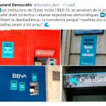 Tsunami Democràtic’ es una iniciativa surgida de la sociedad civil y con la complicidad de todos los partidos independentistas y entidades / Twitter