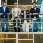 De izquierda a derecha, Ángel Matamoro (Grupo Nueva Pescanova), Francisco Vázquez (3g Smart Group), Mauricio Domínguez-Adame (Heineken), Alfonso Bruna (U/Able), David Pérez Piñeiro (Cabify) y Francisco Romero (Sannas)
