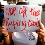 Protesta de mujeres en contra de las violaciones en India /REUTERS