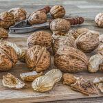 Entre cinco y siete nueces al día son suficientes