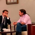 Puente, ante las criticas por la foto de Iglesias y Rivera: "Son dos farsantes y a los farsantes hay que denunciarlos"