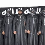 Imagen subida por el Estado Islámico tras los atentados de Sri Lanka