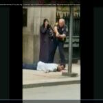 La policía redujo inmediatamente al atacante/KDKA