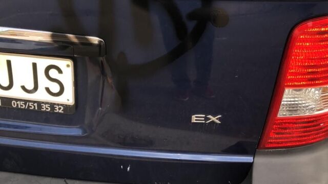 Imagen del coche de Juan Ribas