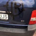 Imagen del coche de Juan Ribas