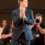 Rivera durante el Consejo General de su partido el pasado 29 de julio, su última aparición pública