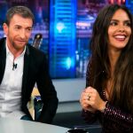Cristina Pedroche, durante una de sus visitas a “El hormiguero” junto a Pablo Motos/Antena 3