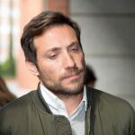 Antonio David Flores, llegando a los juzgados de Alcobendas